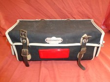 Rare Vintage  Supermont Canvas & leather Straps Cycle Saddle Bag BSA Raleigh