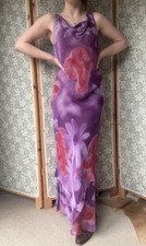 Maxi Floral Purple Red