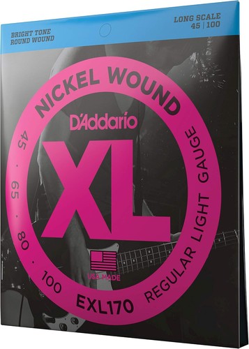 Addario nickel bass - nickel,