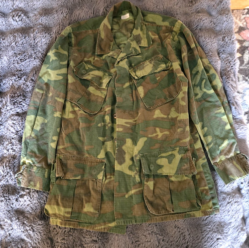 Vietnam erdl camo slant - slant, pocket