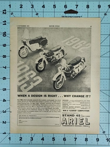 1962 ariel leader arrow - 1962,