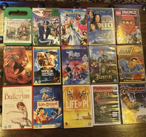 Kids family dvds bundle - 60,