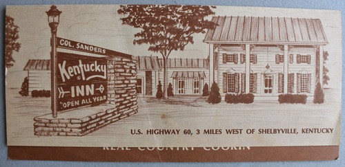 Kentucky inn col sanders - kentucky,