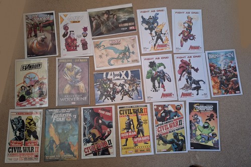 Marvel comic promo art - marvel,
