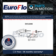 Exhaust Back / Rear Box fits