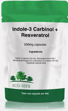 Indole-3 Carbinol + Resveratrol 500mg Capsules – Antioxidant & Hormonal Support