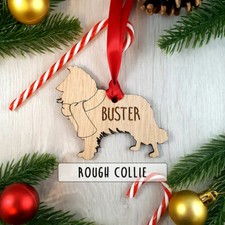 Personalised Dog Wooden Oak