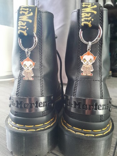Enamel pennywise clown boot - enamel,