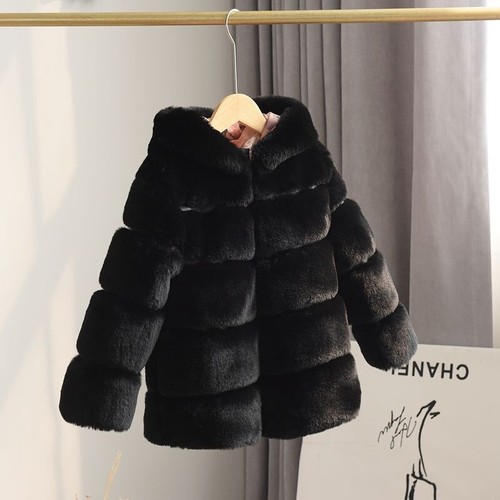 New kids faux fur baby - new, thick