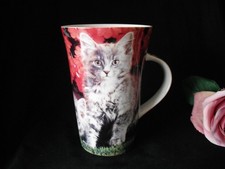 Leonardo Collection Coffee Tall Mug Cats Kittens Fine China
