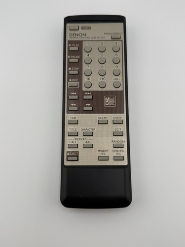 Denon 270 remote - rc‑270, control
