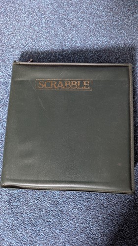 Travel scrabble green zip - green,