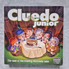 Cluedo Junior Board Game - The Case of the Missing Chocolate Cake - Complete