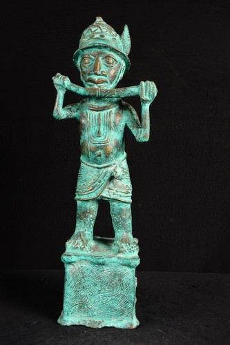 Bronze large benin - bronze:,