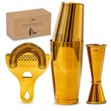 4-Piece Cocktail Shaker Set