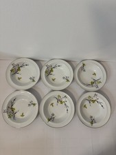 Set Of 6 Alfred Meakin Glo- White Rimmed Soup Cereal Bowls made in England 