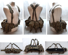 Airborne Army Webbing MTP British Assault Camo Belt Yoke & Assorted Pouches (10)
