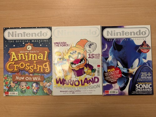 Official nintendo magazines - 3x,