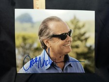 Jack Nicholson Signed 8x10