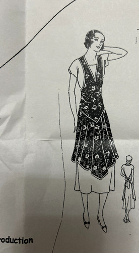 1940 magazine apron pattern - 1940's,