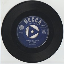 Billy Fury - Gonna Type A