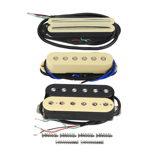 3pcs dual rails pickup - dual, &