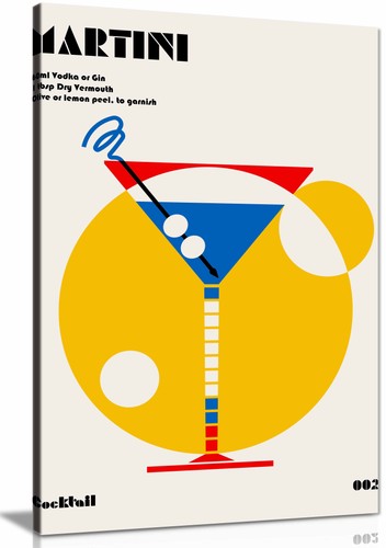 Martini bauhaus cocktail - martini,