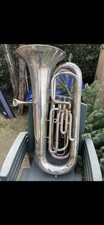 Vintage Bb Tuba – Silver-Plated – 3/4 Size