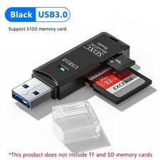 2 in 1 USB 3.0 Card Reader Micro TF sd card Reader usb adapter High Speed Cardre