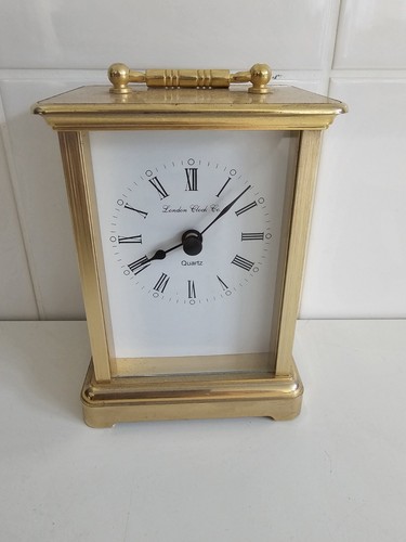 Vintage mantel carriage - vintage,