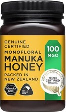 Original Manuka Honey 100 MGO Certified, Premium New Zealand Manuka Honey 500g