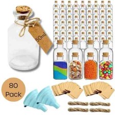 Mini Glass Bottle Jars With