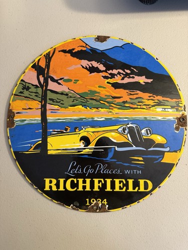 Richfield gasoline vintage - richfield,