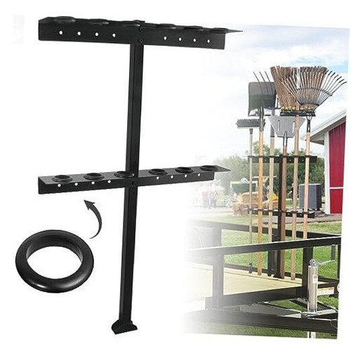 Trailer tool rack shovel - trailer,