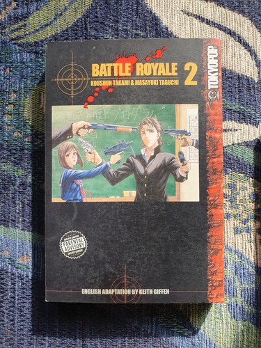 Battle royale manga - battle,