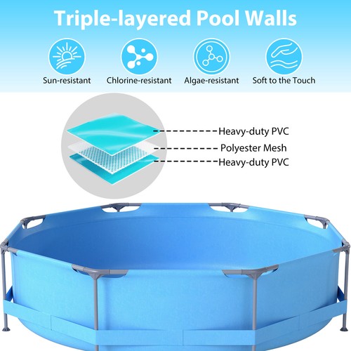 Above ground swimming pool - swimming,