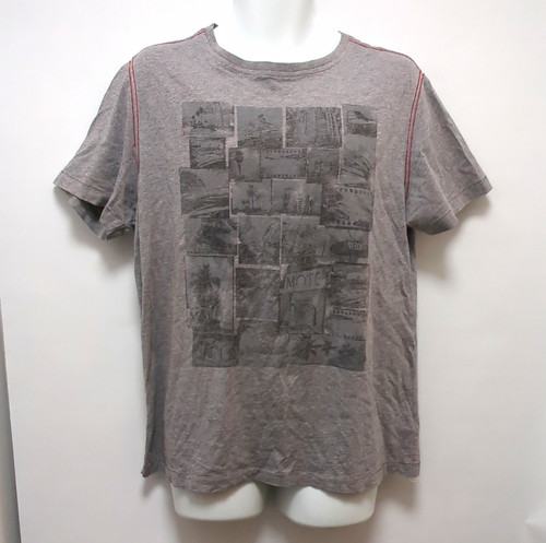 Mantaray mens grey graphic - grey,