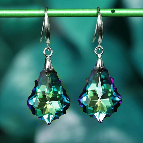 Red emerald crystal - crystal, drop