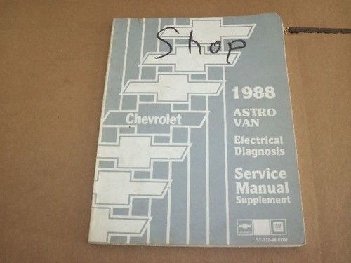 1988 chevrolet astro van - astro,