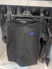 Boys Brand New Without Tags Black & Blue True Religion T-shirt