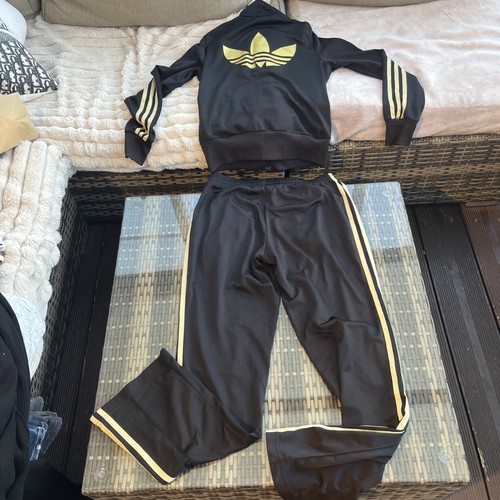 Adidas originals black - black, gold