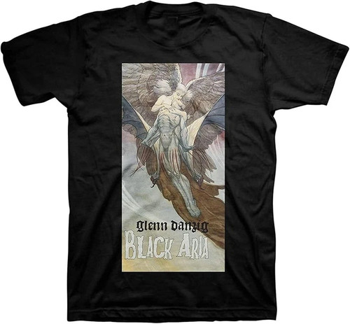 Glenn danzig black aria shirt - glenn,