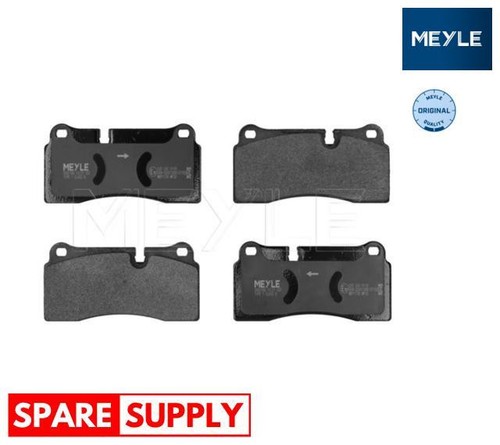 Brake pad set - pad,