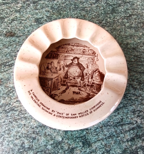 Vintage guinness pub ashtray - vintage,