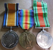 WW1 PAIR & WW2 DEFENCE TO PTE