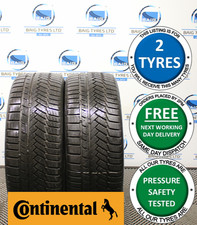 X2 PW 225/50R17 225 50 17 CONTINENTAL WINTER 98H XL M+S AO TYRES *6.5MM (225S)