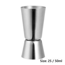 Measure Cup 25ml/50ml Jigger Single Double Shot Short Drink Spirit Cocktail Cup