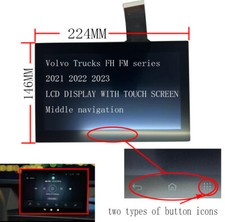 Lcd touch display screen radio - lcd,