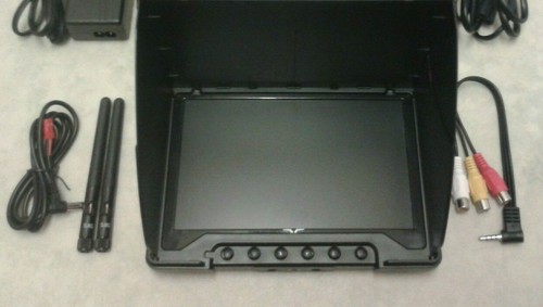 Vonista black pearl - black, monitor