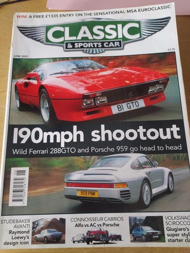 Classic sports car june - &,